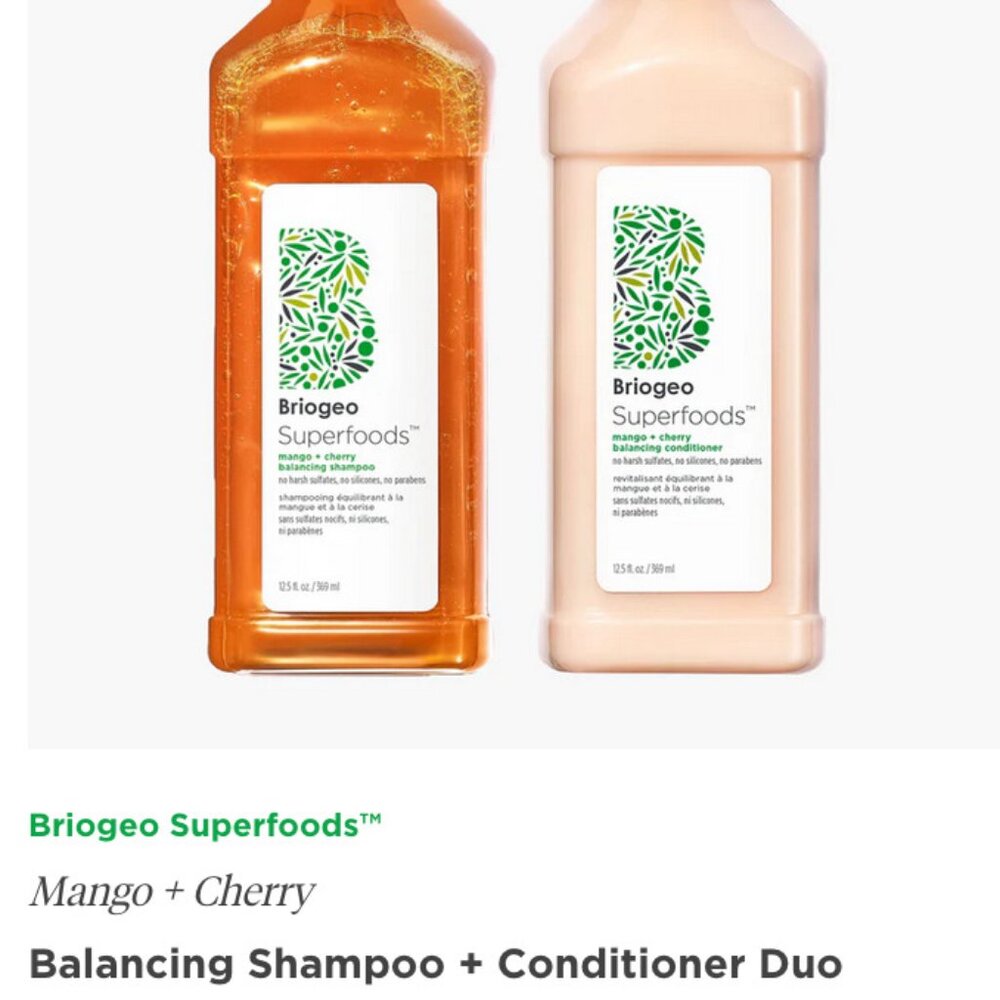 NEW✅BRIOGEO Mango & Cherry SuperFoods Hair Pack 🍒 - Picture 12 of 14